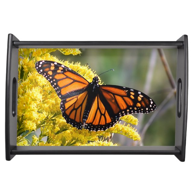 Monarch Butterfly Serving Tray (Front)