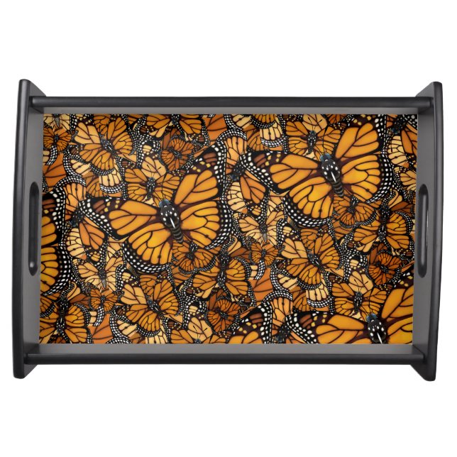 Monarch Butterfly Serving Tray (Front)