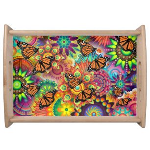 Monarch Butterfly Serving Tray