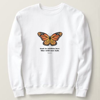 Monarch Butterfly Shirt God Is Within Her by Gigglesandgrins at Zazzle