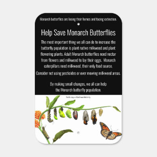 Monarch butterfly sign