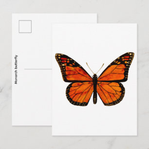 Monarch butterfly Small Postcard