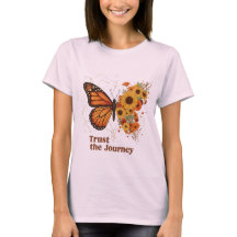 Monarch Butterfly Sunflower Floral Design – Trust