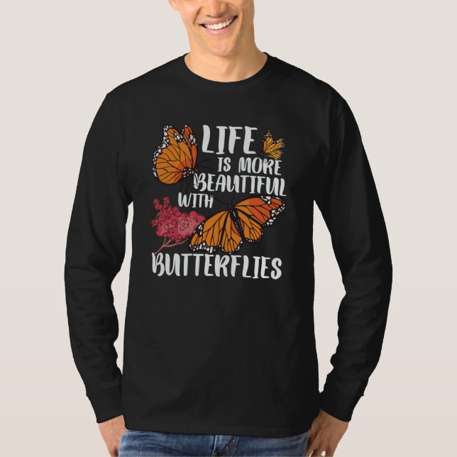 Monarch Butterfly Swea T-Shirt (Front)