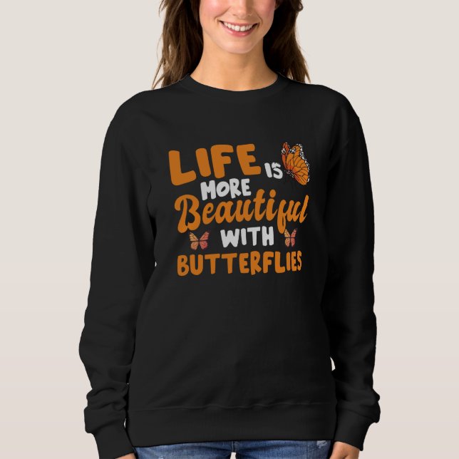 Monarch Butterfly Sweatshirt (Front)