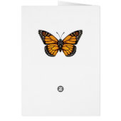 Monarch Butterfly Swirl Cards (Back)