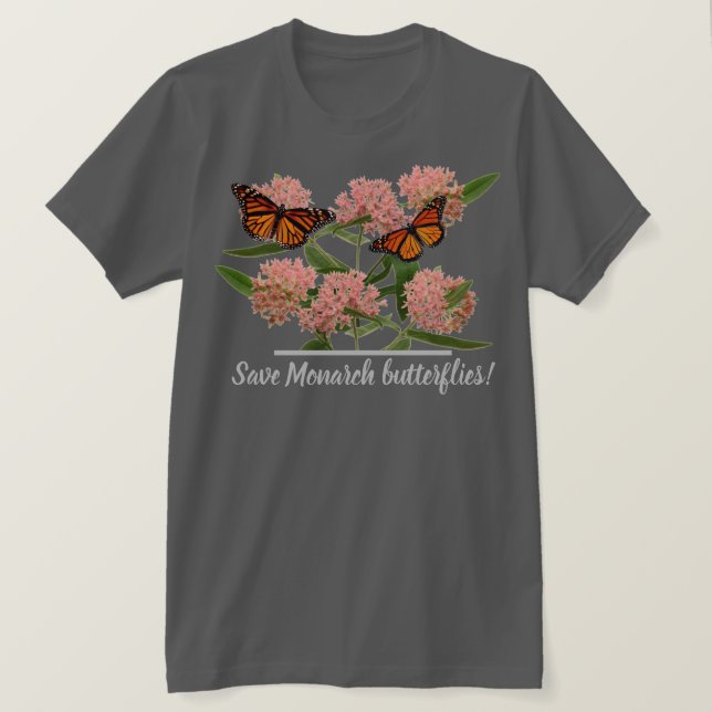 Monarch butterfly T-Shirt (Design Front)