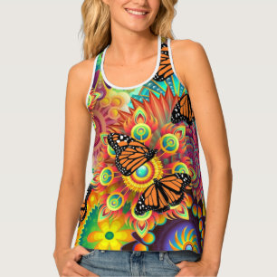 monarch Butterfly Tank Top