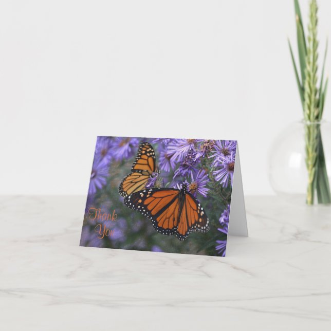 Monarch Butterfly Thank You (Front)