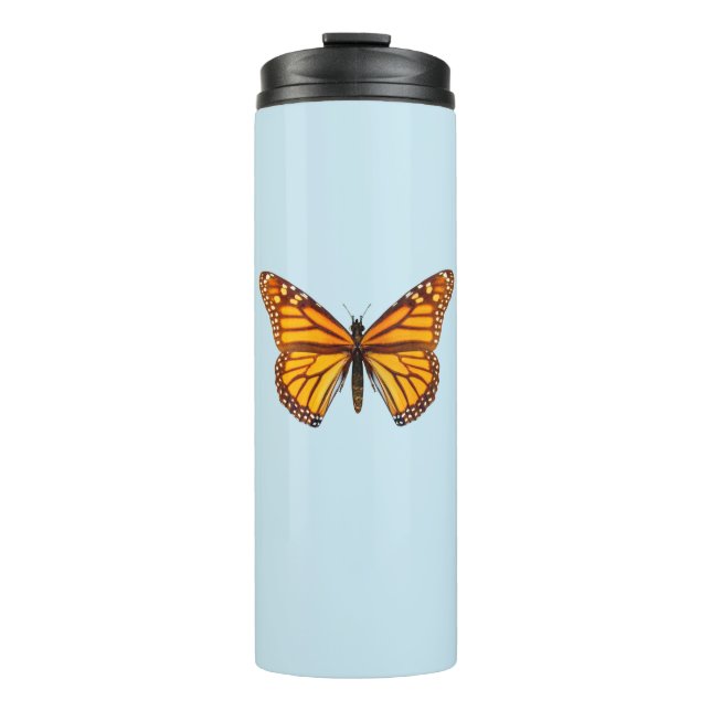 Monarch Butterfly Thermal Tumbler (Front)