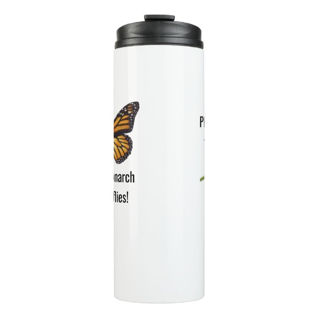 Monarch butterfly thermal tumbler (Front)