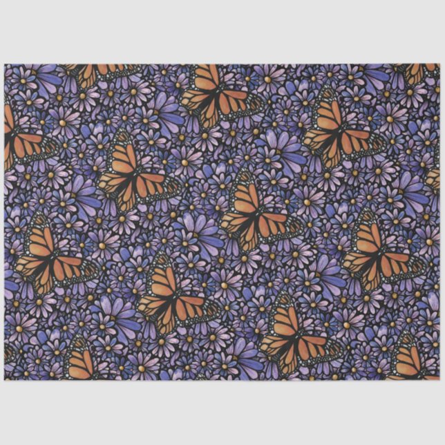 Monarch Butterfly                                  Tissue Paper (Front)