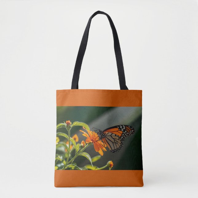 Monarch Butterfly Tote Bag (Front)
