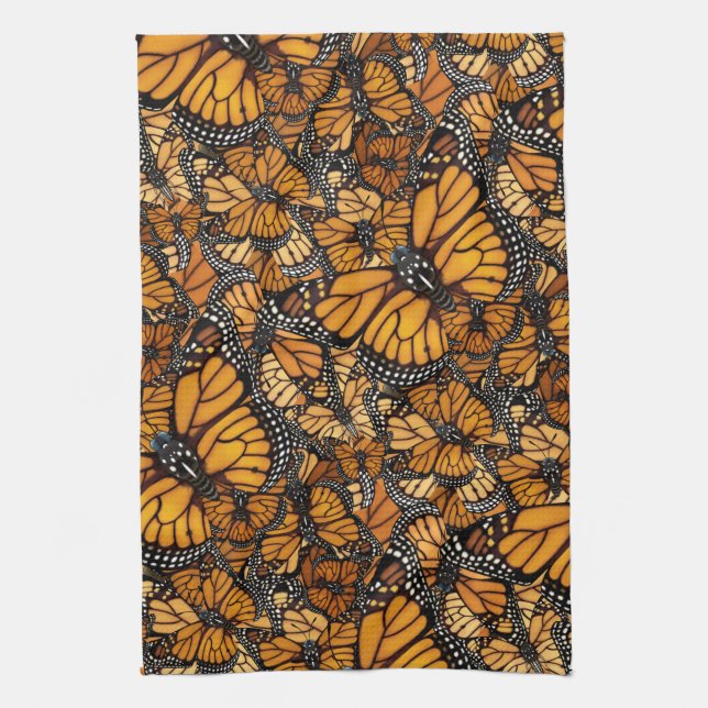 Monarch Butterfly Towel (Vertical)