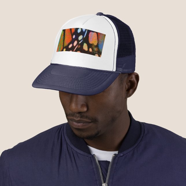 Monarch Butterfly Trucker Hat (In Situ)