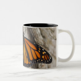 Monarch Butterfly Two-Tone Coffee Mug