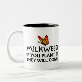 Monarch Butterfly Two-Tone Coffee Mug