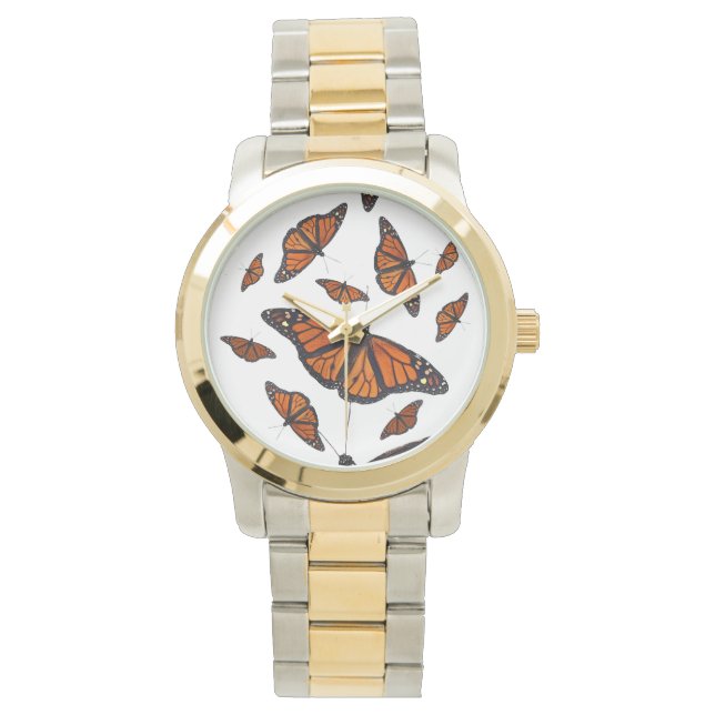 Monarch Butterfly Watch (Choose Colour) (Front)