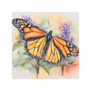  Monarch Butterfly Watercolor Print