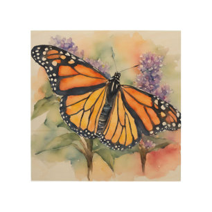  Monarch Butterfly Watercolor Print