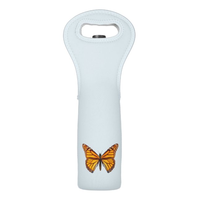 Monarch Butterfly Wine Bag (Front)
