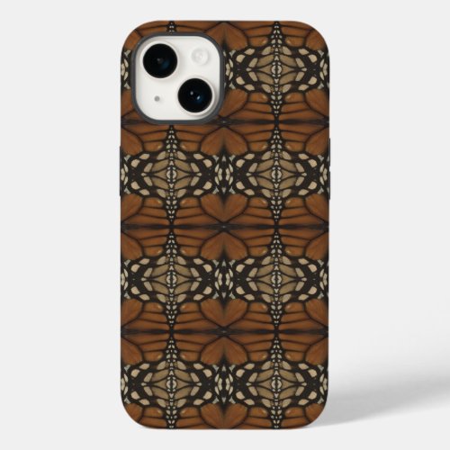 Monarch Butterfly Wing Close Up Repeat Pattern  Case_Mate iPhone 14 Case