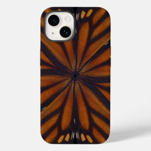 Monarch Butterfly Wings Circular Pattern Close Up  Case_Mate iPhone 14 Case