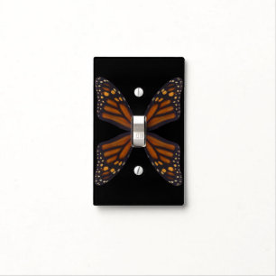 Monarch Butterfly Wings Pattern  Light Switch Cover
