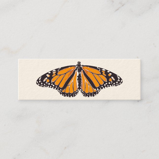 Monarch Challenge-Skinny Business Card (Front)