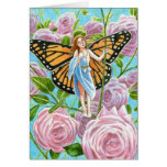 Monarch Fairy amongst the Roses