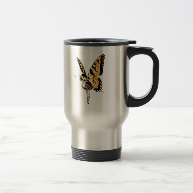 Monarch Fairy Travel Mug (Right)