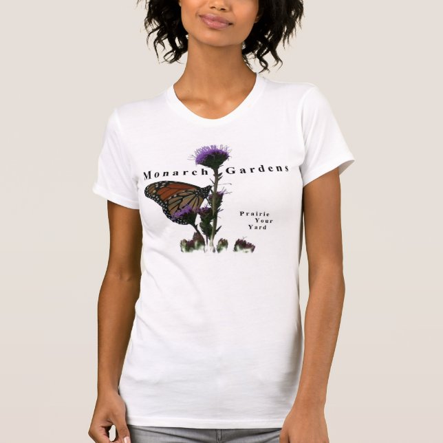 Monarch Gardens Butterfly Plant Shirt (Front)