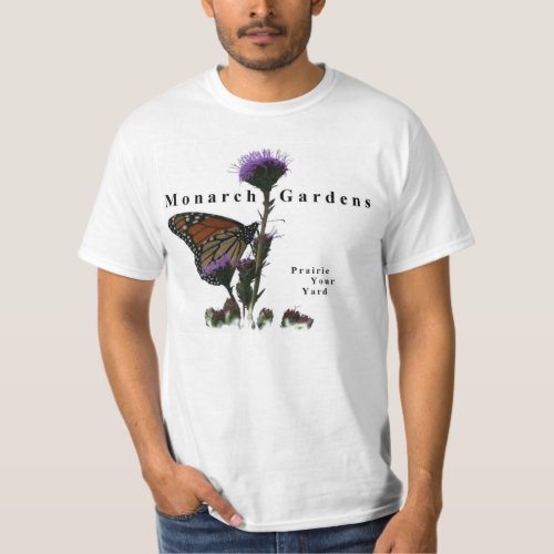Monarch Gardens Butterfly Plant Shirt