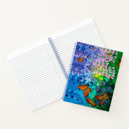 Monarch Haven 85 x 11 Notebook