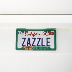 Monarch License Plate Frame