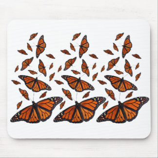 Monarch Medley Mousemat (Choose Colour) Mouse Pad