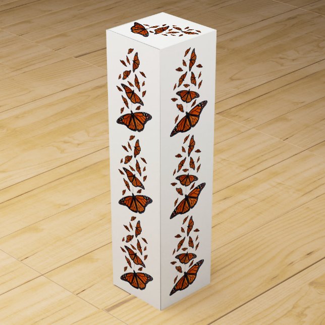 Monarch Medley Wine Box (choose colour) (Back)