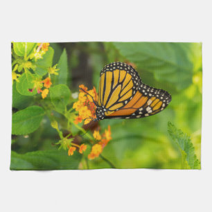 Monarch On Lantana Kitchen Towel