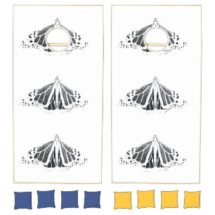 Monarch Outline Cornhole Set