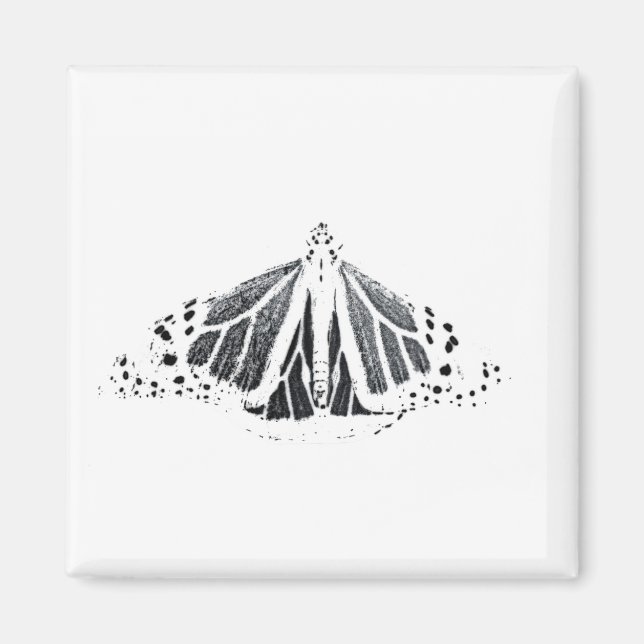 Monarch outline magnet (Front)