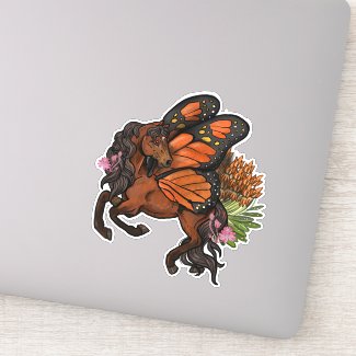 Monarch Pixie Horse Pegasus
