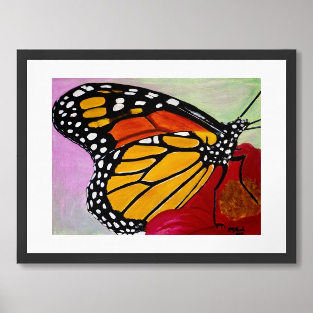 Monarch Print (Framed Front)