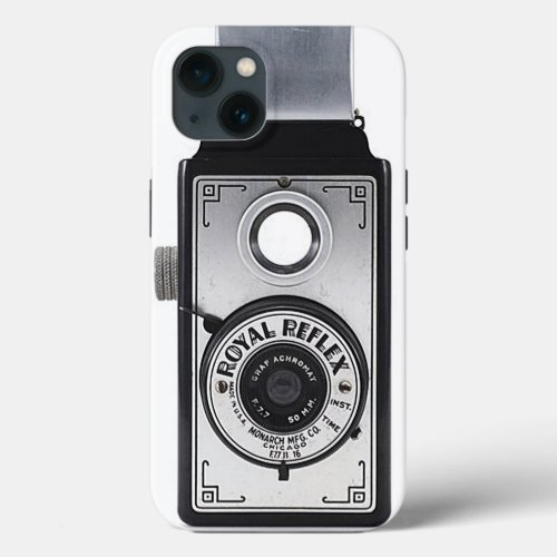 Monarch Royal Reflex Vintage Camera iPhone 13 Case