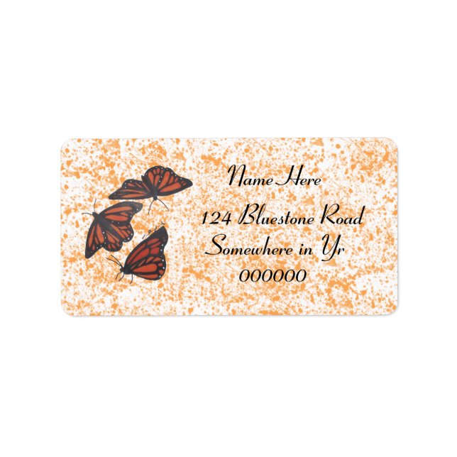 Monarch Trio Labels (Front)