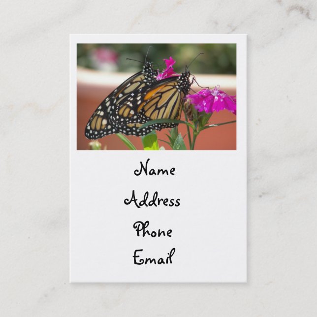 Monarch Twins #1-business cards (Front)