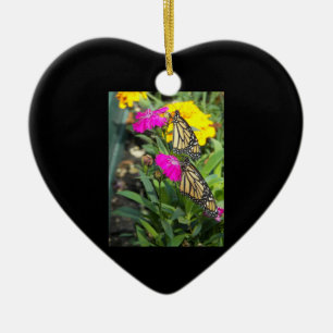 Monarch Twins #2-heart ornament