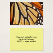 Monarch Wing ~ ATC (Front & Back)