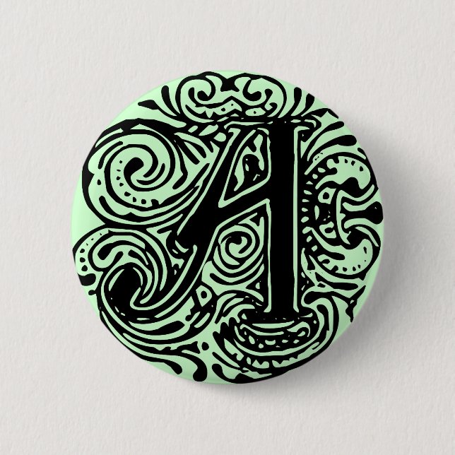 Monarchia "A" Pinback Button (Front)