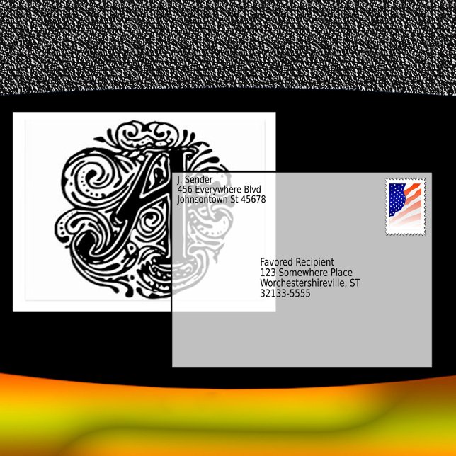 Monarchia "A" Postcard (Creator Uploaded)