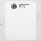 Monarchia "B" Letterhead (Front/Back)